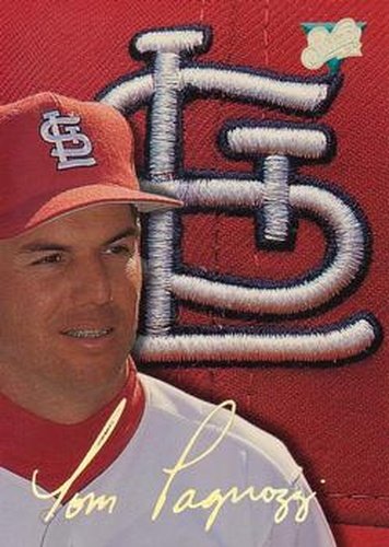 #198 Tom Pagnozzi - St. Louis Cardinals - 1993 Studio Baseball