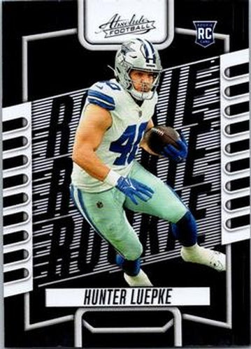 #198 Hunter Luepke - Dallas Cowboys - 2023 Panini Absolute Football