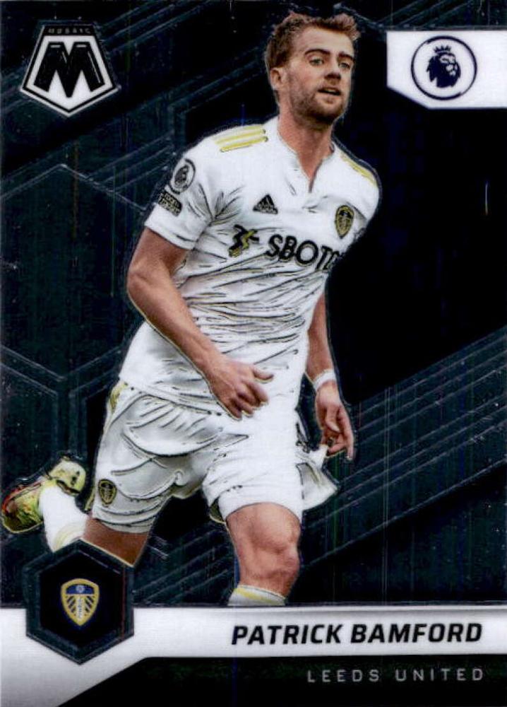#198 Patrick Bamford - Leeds United - 2021-22 Panini Mosaic Premier League Soccer