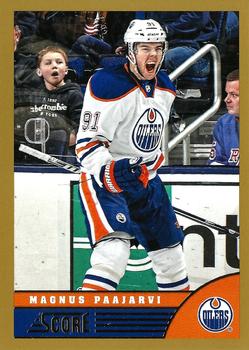 #198 Magnus Paajarvi - Edmonton Oilers - 2013-14 Score - Gold Hockey