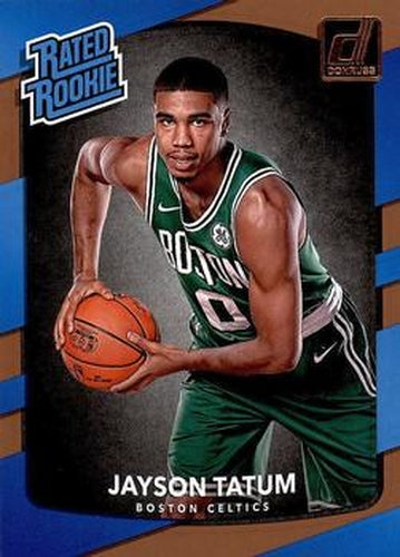 #198 Jayson Tatum - Boston Celtics - 2017-18 Donruss Basketball