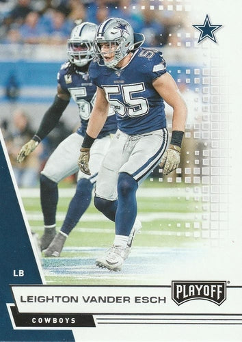 #199 Leighton Vander Esch - Dallas Cowboys - 2020 Panini Playoff Football