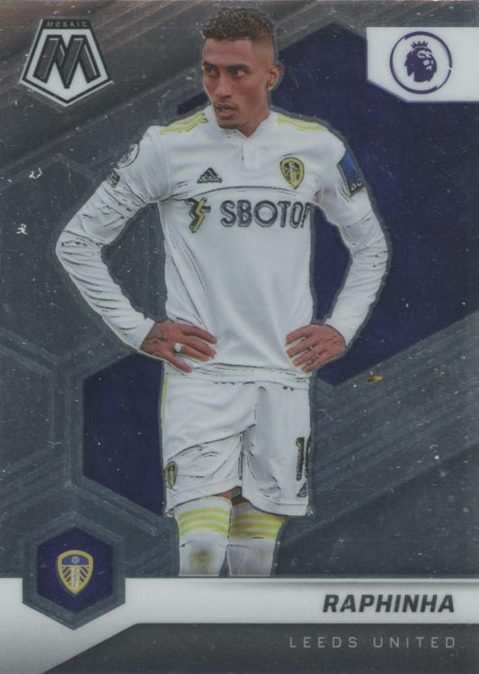 #199 Raphinha - Leeds United - 2021-22 Panini Mosaic Premier League Soccer