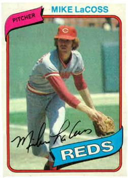 #199 Mike LaCoss - Cincinnati Reds - 1980 Topps Baseball