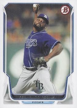 #199 Fernando Rodney - Tampa Bay Rays - 2014 Bowman Baseball