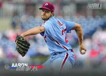 #199 Aaron Nola - Philadelphia Phillies - 2023 Stadium Club Baseball