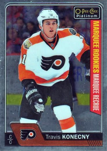 #199 Travis Konecny - Philadelphia Flyers - 2016-17 O-Pee-Chee Platinum Hockey