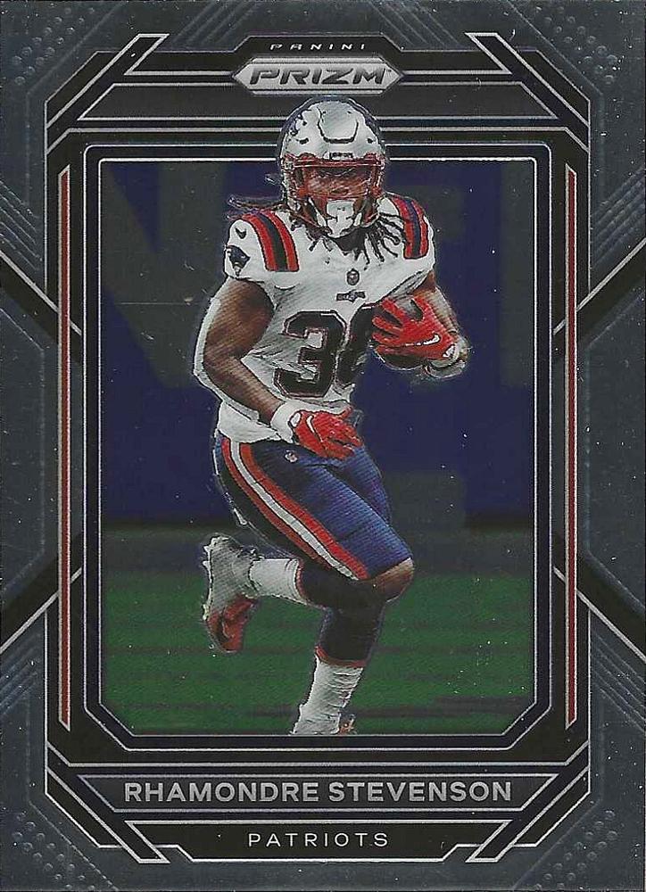 #199 Rhamondre Stevenson - New England Patriots - 2022 Panini Prizm Football