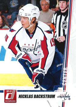#199 Nicklas Backstrom - Washington Capitals - 2010-11 Donruss Hockey