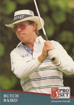 #199 Butch Baird - 1991 Pro Set PGA Tour Golf