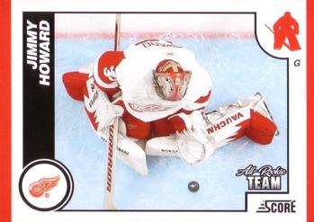 #199 Jimmy Howard - Detroit Red Wings - 2010-11 Score Hockey