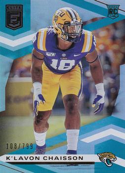 #199 K'Lavon Chaisson - Jacksonville Jaguars - 2020 Donruss Elite Football