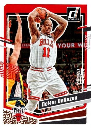 #199 DeMar DeRozan - Chicago Bulls - 2023-24 Donruss Basketball