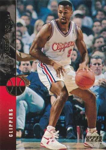 #199 Tony Massenburg - Los Angeles Clippers - 1994-95 Upper Deck Basketball