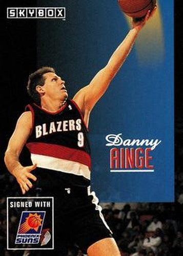 #199 Danny Ainge - Phoenix Suns - 1992-93 SkyBox Basketball