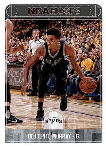 #199 Dejounte Murray - San Antonio Spurs - 2017-18 Hoops Basketball