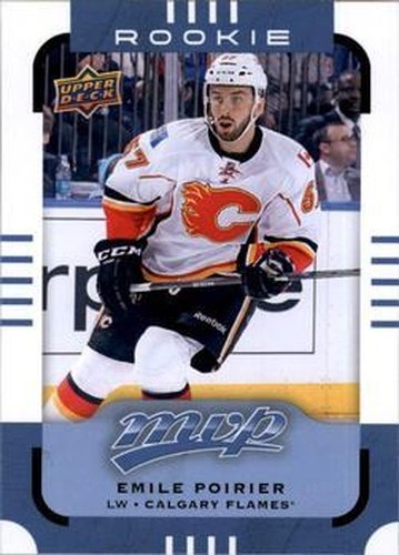 #199 Emile Poirier - Calgary Flames - 2015-16 Upper Deck MVP Hockey