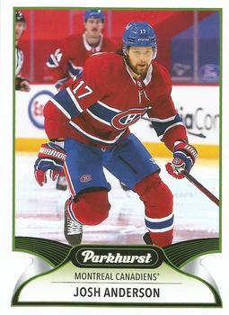 #199 Josh Anderson - Montreal Canadiens - 2021-22 Parkhurst Hockey