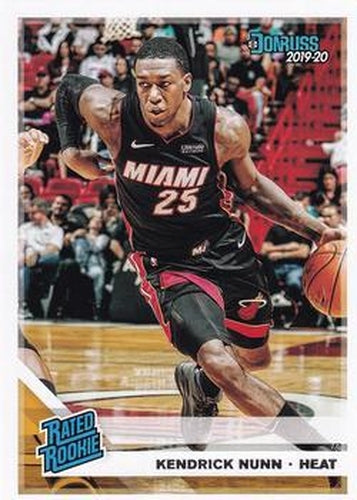 #199 Kendrick Nunn - Miami Heat - 2019-20 Panini Chronicles Basketball