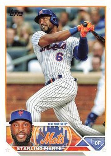 #199 Starling Marte - New York Mets - 2023 Topps Baseball