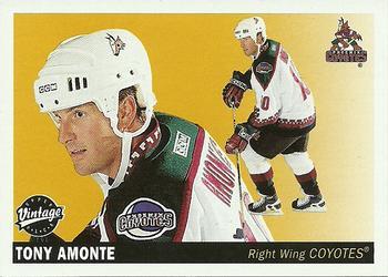 #199 Tony Amonte - Phoenix Coyotes - 2002-03 Upper Deck Vintage Hockey