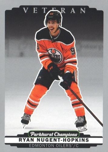 #199 Ryan Nugent-Hopkins - Edmonton Oilers - 2022-23 Parkhurst Champions - Silver Hockey