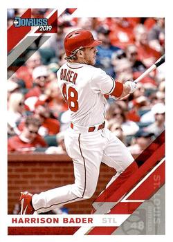#199 Harrison Bader - St. Louis Cardinals - 2019 Donruss Baseball
