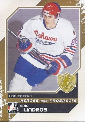 #199 Eric Lindros - Oshawa Generals - 2010-11 In The Game Heroes and Prospects Hockey