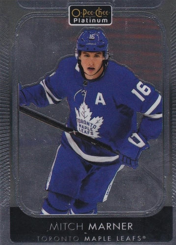 #199 Mitch Marner - Toronto Maple Leafs - 2021-22 O-Pee-Chee Platinum Hockey