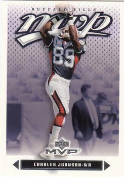 #199 Charles Johnson - Buffalo Bills - 2003 Upper Deck MVP Football