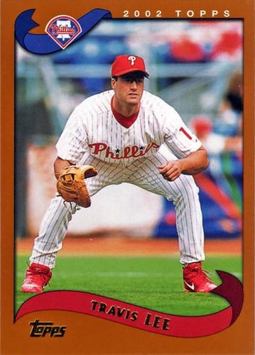 #199 Travis Lee - Philadelphia Phillies - 2002 Topps Baseball