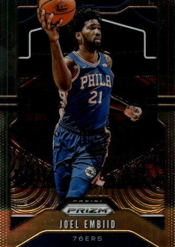#199 Joel Embiid - Philadelphia 76ers - 2019-20 Panini Prizm Basketball