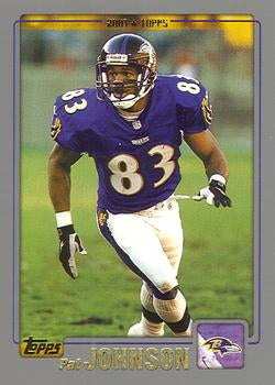 #199 Pat Johnson - Baltimore Ravens - 2001 Topps Football