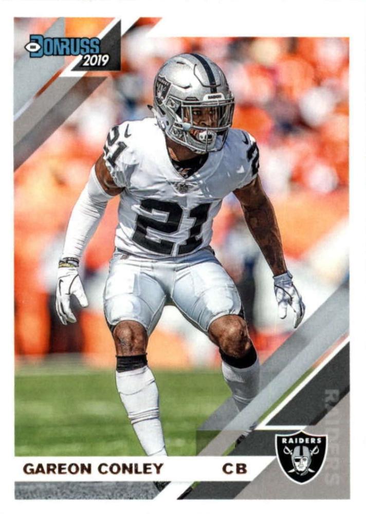 #199 Gareon Conley - Oakland Raiders - 2019 Donruss Football