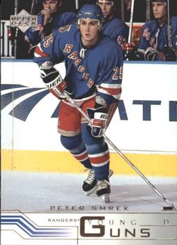#199 Peter Smrek - New York Rangers - 2001-02 Upper Deck Hockey