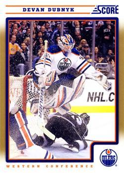 #199 Devan Dubnyk - Edmonton Oilers - 2012-13 Score - Gold Rush Hockey