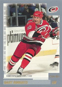#199 Gary Roberts - Toronto Maple Leafs - 2000-01 O-Pee-Chee Hockey