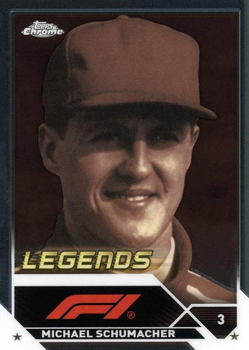 #199a Michael Schumacher - 2023 Topps Chrome Formula 1 Racing