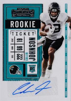 #199b Collin Johnson - Jacksonville Jaguars - 2020 Panini Contenders Football