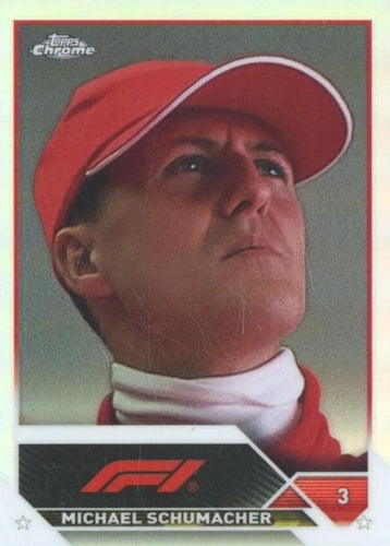 #199b Michael Schumacher - 2023 Topps Chrome Formula 1 Racing