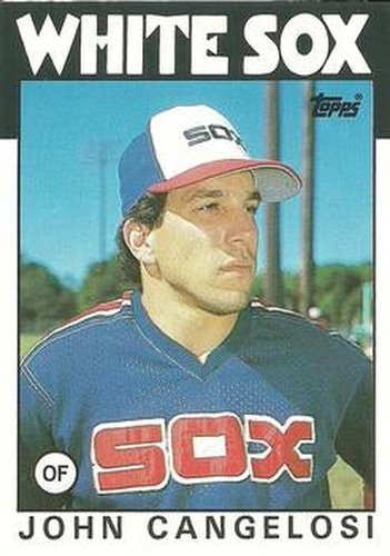 #19T John Cangelosi - Chicago White Sox - 1986 Topps Traded Baseball
