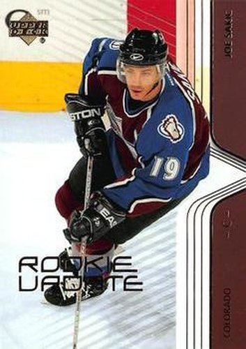 #19 Joe Sakic - Colorado Avalanche - 2003-04 Upper Deck Rookie Update Hockey