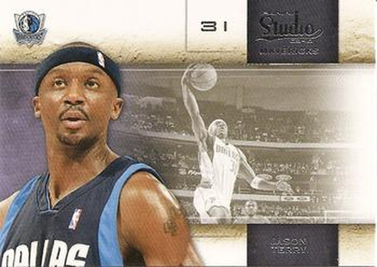 #19 Jason Terry - Dallas Mavericks - 2009-10 Panini Studio Basketball