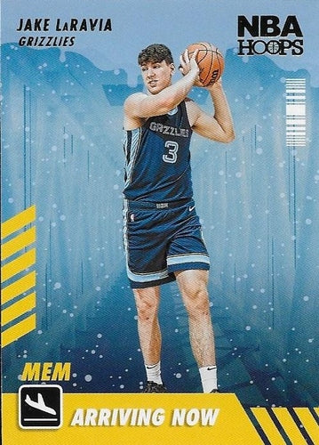 #19 Jake LaRavia - Memphis Grizzlies - 2022-23 Hoops - Arriving Now Basketball