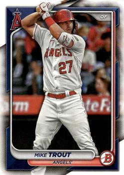 #19 Mike Trout - Los Angeles Angels - 2024 Bowman Baseball