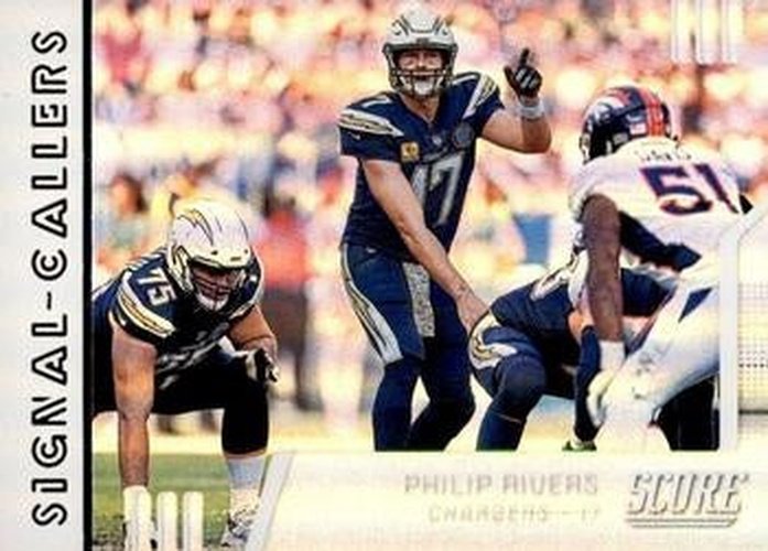 #SC-19 Philip Rivers - Los Angeles Chargers - 2019 Score - Signal-Callers Football