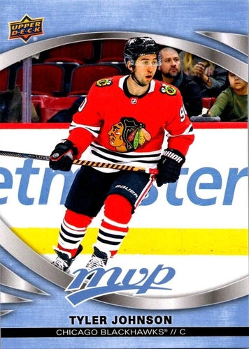 #19 Tyler Johnson - Chicago Blackhawks - 2023-24 Upper Deck MVP - Ice Battles Hockey