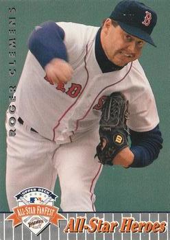 #19 Roger Clemens - Boston Red Sox - 1992 Upper Deck All-Star FanFest Baseball