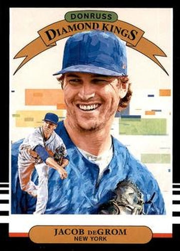 #19 Jacob deGrom - New York Mets - 2019 Donruss Baseball