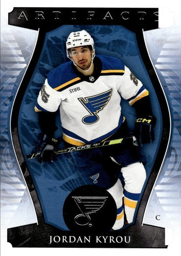 #19 Jordan Kyrou - St. Louis Blues - 2023-24 Upper Deck Artifacts Hockey